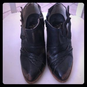 Freebird leather booties